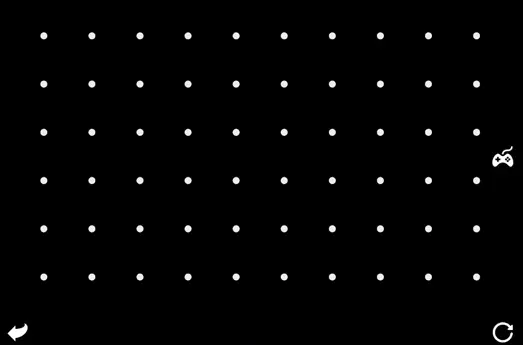 Screenshot of Magrid's empty base-ten grid interface