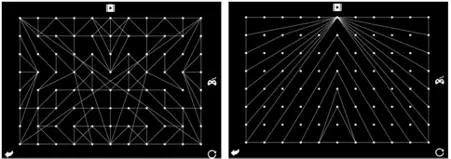 Two example drawings created in Magrid's Free Play mode
